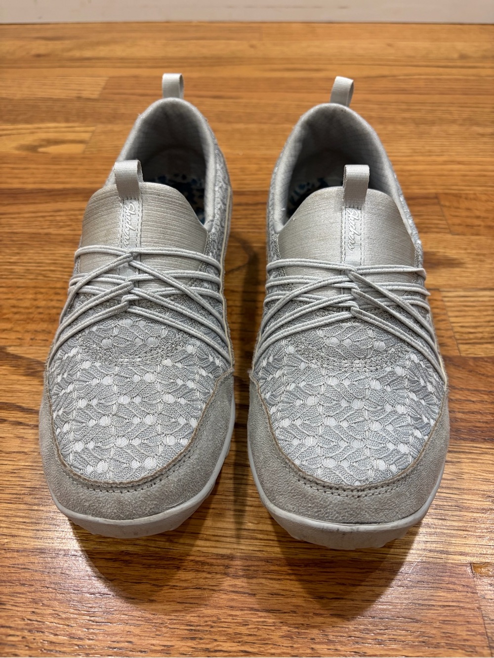 Skechers Empress Wide Awake Slip-on Sneaker Light Gray (8) - Picture 5 of 8